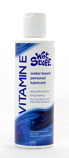 Wet Stuff Vitamin E Long-lasting Water Based Lubricant Disc 270g - ClubX